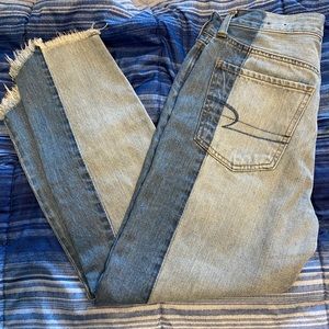 AE button fly vintage hi-rise jean